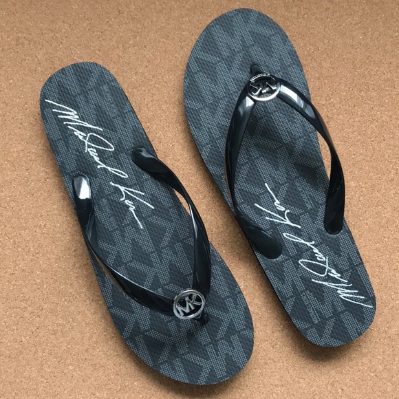 Michael Kors Shoes - Michael Kors “MK” Signature Flip Flop
